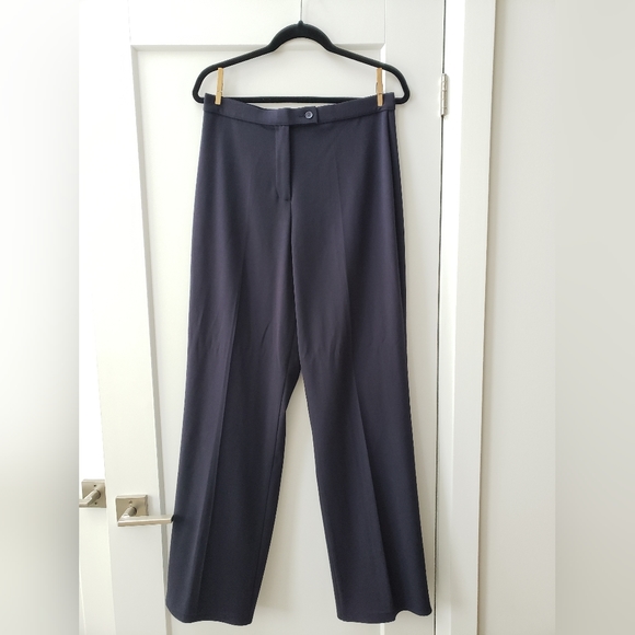 Investments Women's 12L Dark Blue Dress Pants - Picture 1 of 6